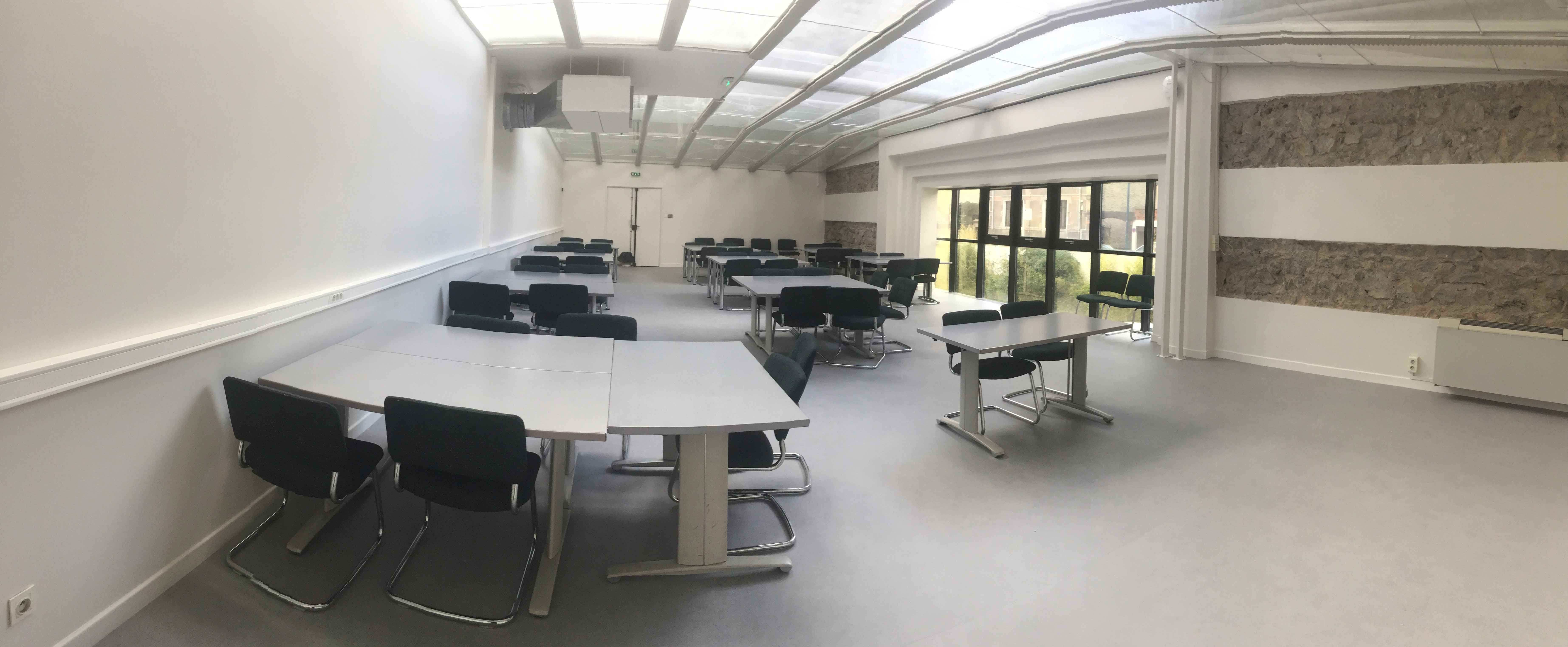 Panoramique salle de travail